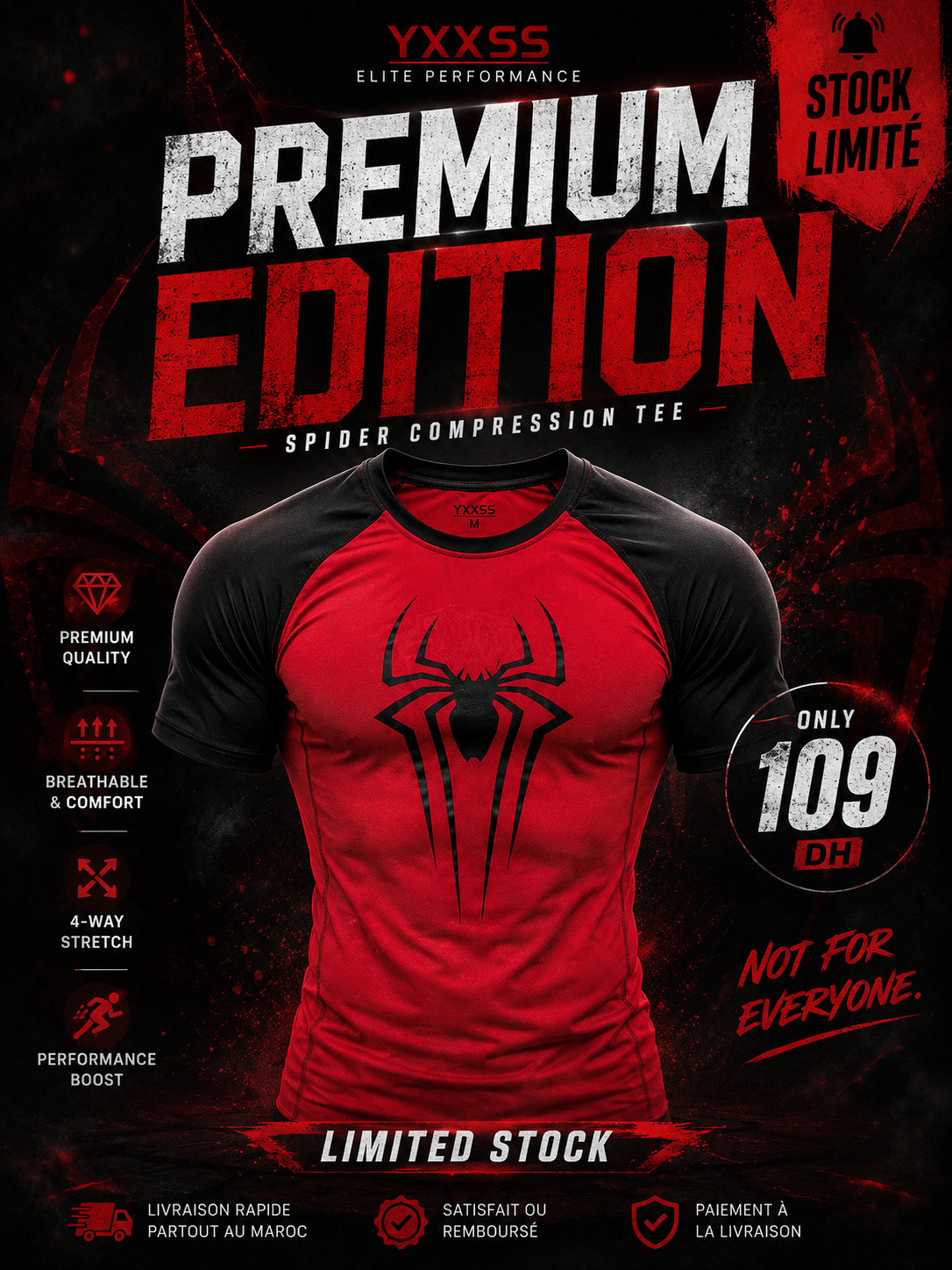 Premium Yxxss compression ❤️🖤🕷️