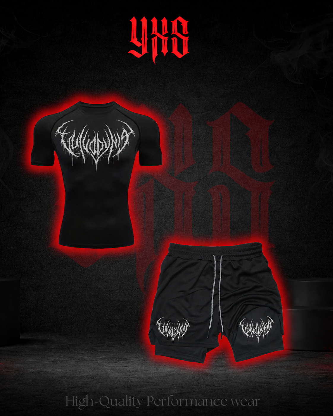 Yxxss Pack compression wear🕷️❤️