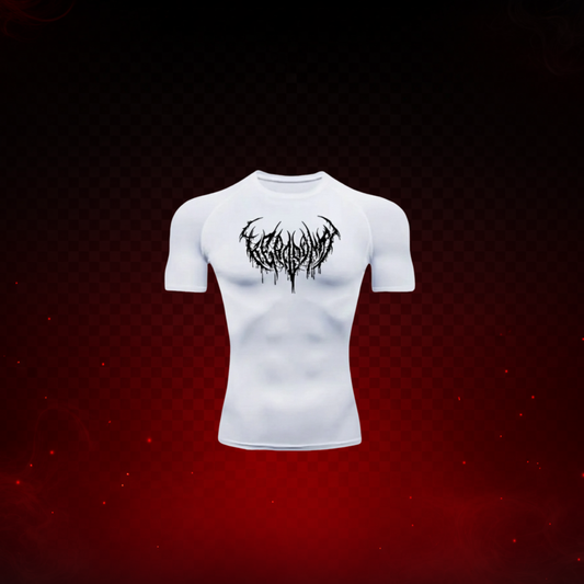 FITKAIROSIS WHITE COMPRESSION T-SHIRT SHORT SLEEVE