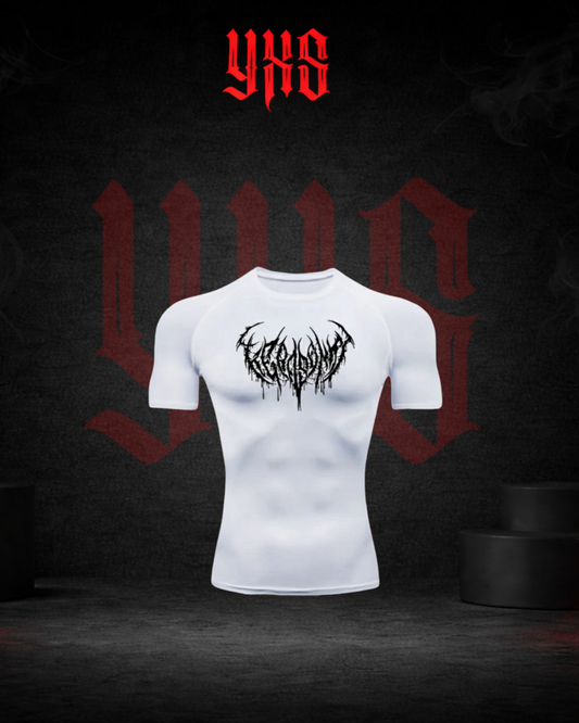 FITKAIROSIS WHITE COMPRESSION T-SHIRT SHORT SLEEVE